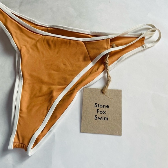 Stone Fox Echo Bikini Bottom in Sandstone NWT - Picture 1 of 9